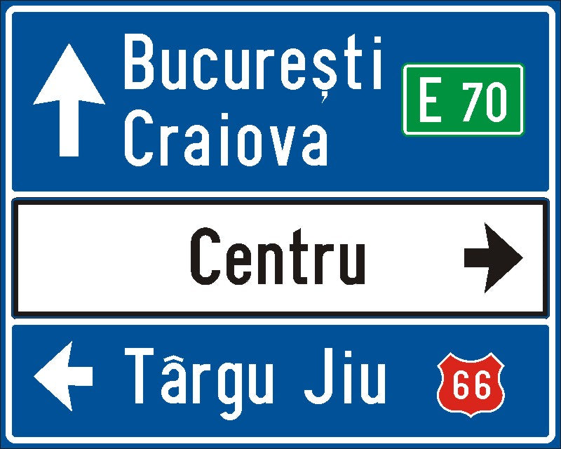 Presemnalizarea direcțiilor indicate Imagine principală a produsului