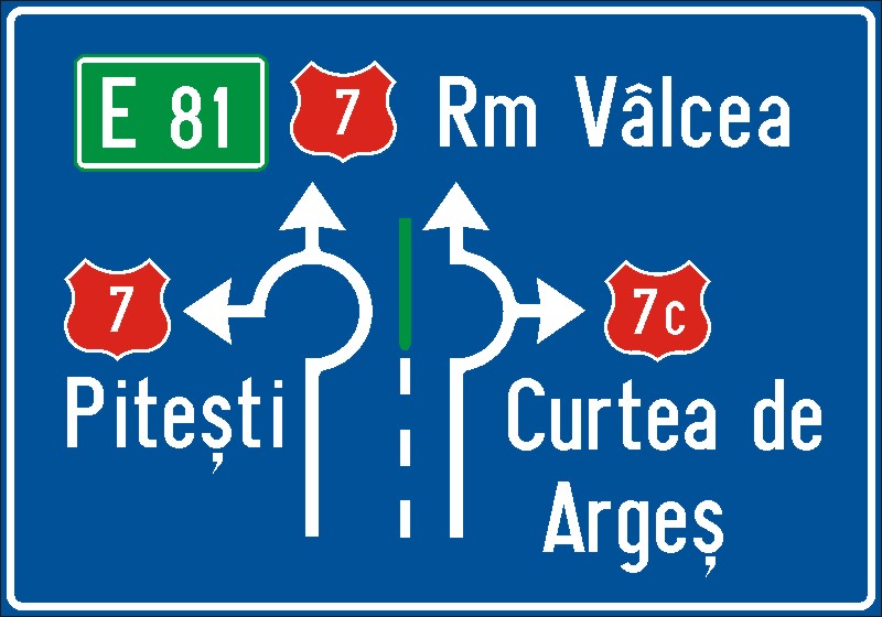 Presemnalizarea direcțiilor intr-o intersecție de tip turbogirație Imagine principală a produsului