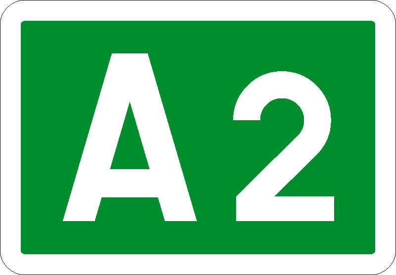 Simbolul si numarul autostrăzii