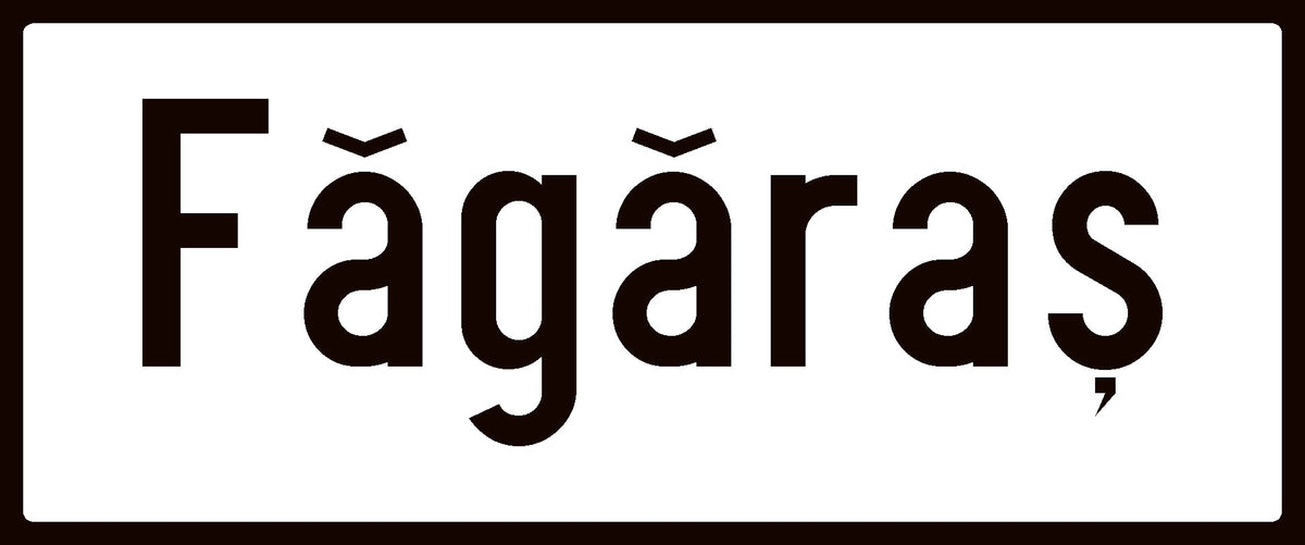 Intrare in localitate