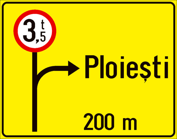 Presemnalizarea rutei ocolitoare