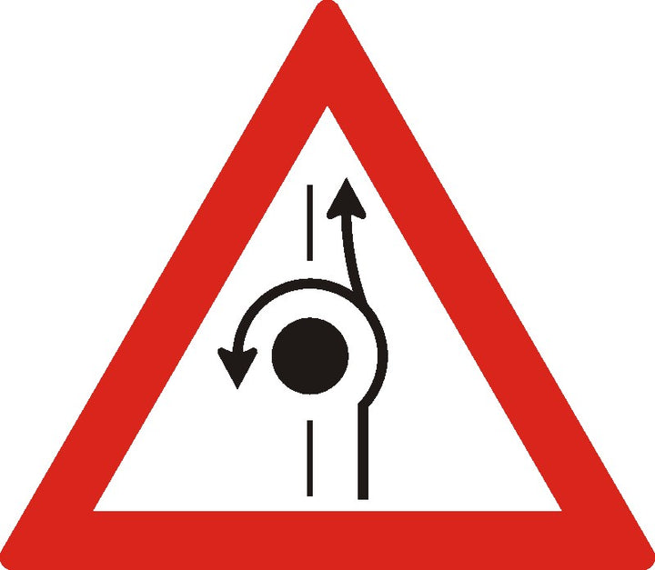 Indicator rutier Presemnalizarea unui punct de intoarcere a vehiculelor