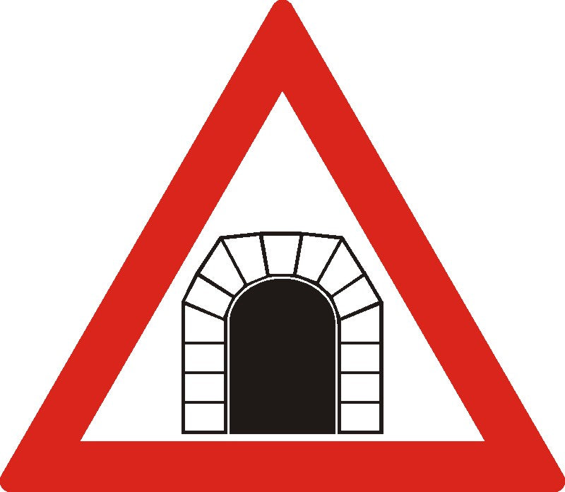 Indicator rutier Tunel