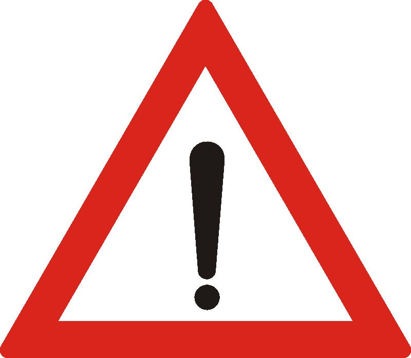 Indicator rutier Alte pericole
