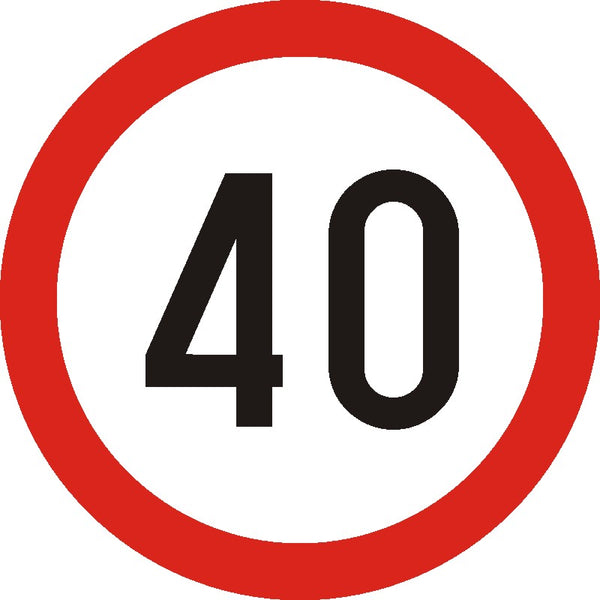 Indicator rutier Limitare de viteză