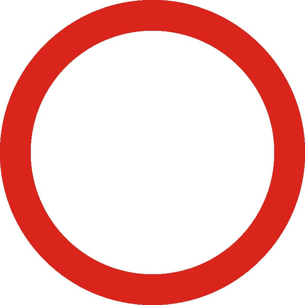 Indicator rutier Circulația interzisă în ambele sensuri