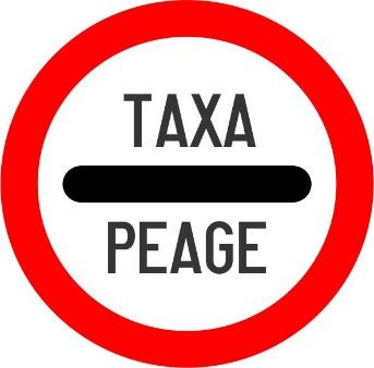 Indicator rutier Taxă de trecere