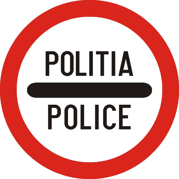 Indicator rutier Control poliție