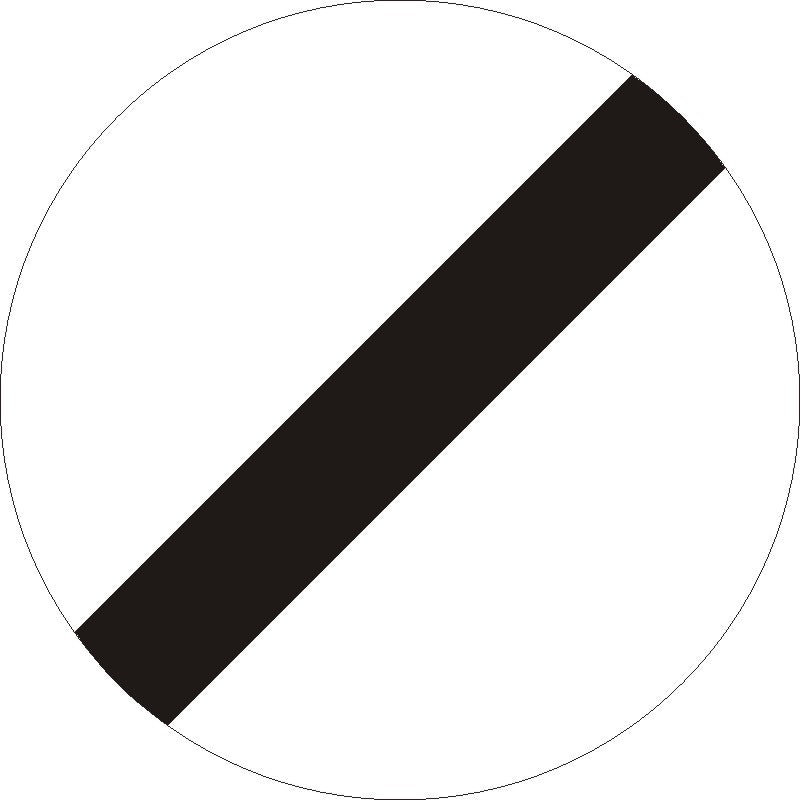 Indicator rutier Sfârșitul tuturor restricțiilor Imagine principală a produsului