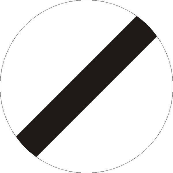 Indicator rutier Sfârșitul tuturor restricțiilor