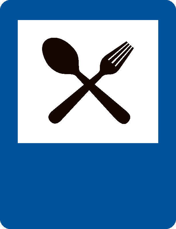 Indicator rutier Restaurant Imagine principală a produsului