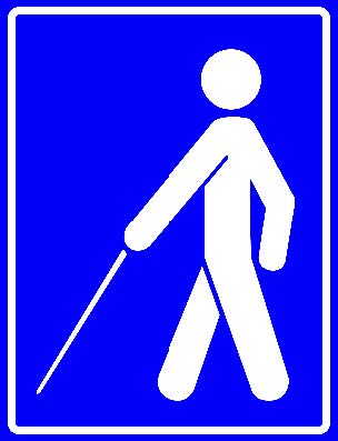 Indicator rutier Persoane cu handicap de vedere