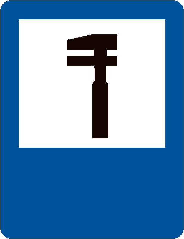 Indicator rutier Service auto