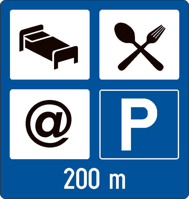 Indicator rutier Complex de servicii Imagine principală a produsului