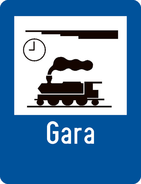 Indicator rutier Gară