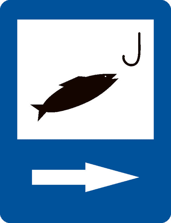 Indicator rutier Zonă de pescuit