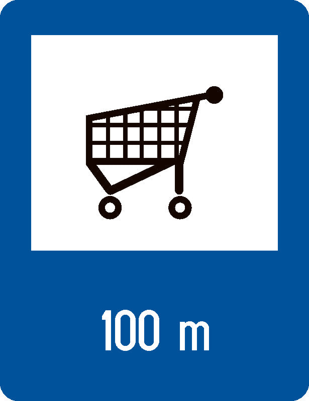 Indicator rutier Supermarket Imagine principală a produsului