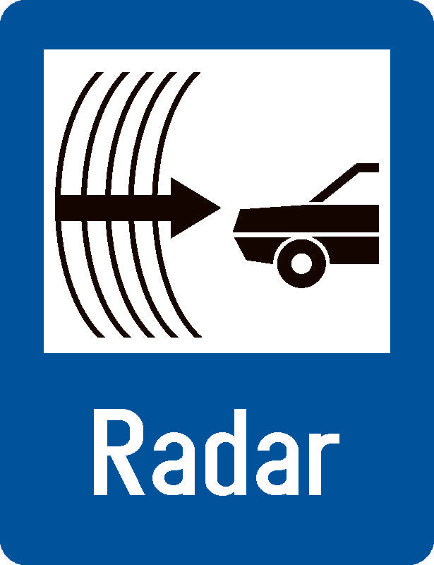 Indicator rutier Control radar Imagine principală a produsului