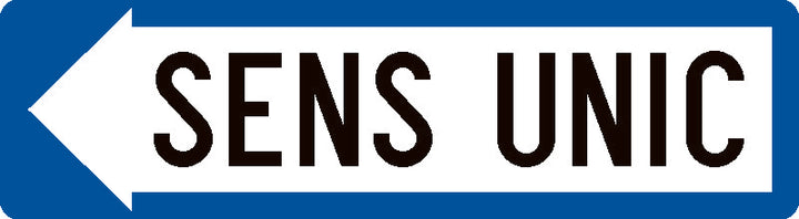 Indicator rutier Sens unic