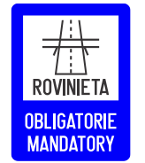 Indicator rutier Rovinietă obligatorie Imagine principală a produsului