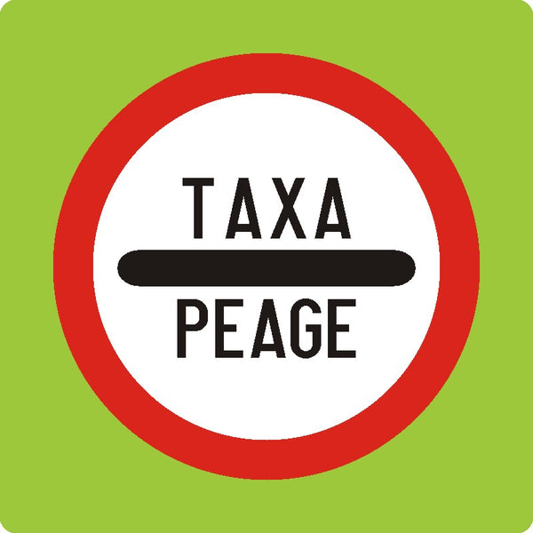 Indicator rutier Taxă de trecere