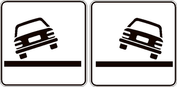 Indicator rutier Pericol de răsturnare
