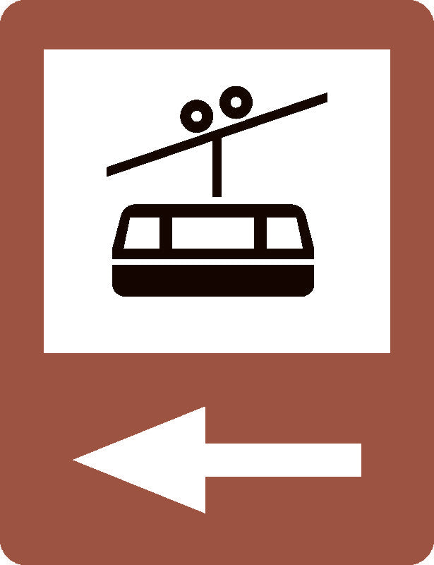 Indicator rutier Telecabină