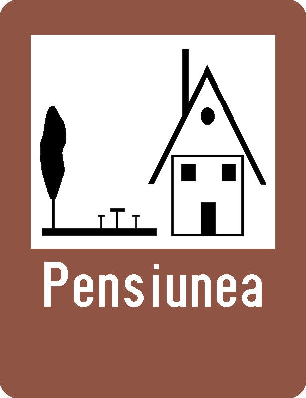 Indicator rutier Pensiune agroturistică
