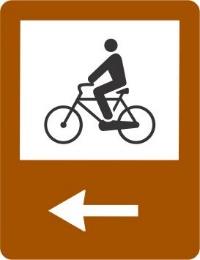 Indicator rutier Traseu cicloturistic