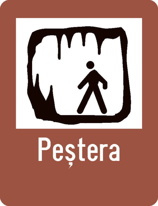 Indicator rutier Peșteră