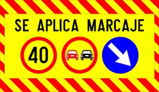Indicator rutier Marcaje rutiere Imagine principală a produsului