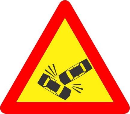 Indicator rutier Accident de circulație Imagine principală a produsului